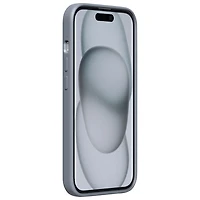 Étui rigide ajusté en silicone Sensor d'Incipio avec protecteur de lentille pour iPhone 16e/15/14/13 - Gris - Exclusivité de Best Buy