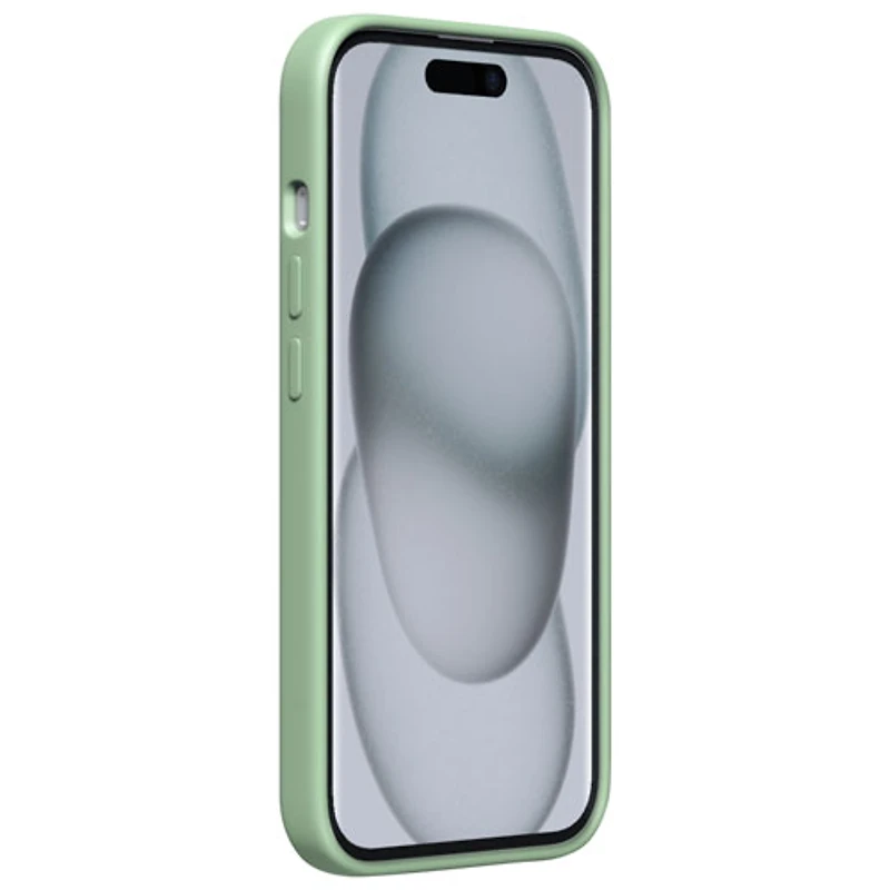 Incipio Sensor Silicone Fitted Hard Shell w/ Lens Protector for iPhone 16e/15/14/13 -Sage -Only at Best Buy