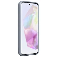 Incipio Sensor Silicone Fitted Hard Shell w/ Lens Protector for Galaxy A35 -Grey -Only at Best Buy