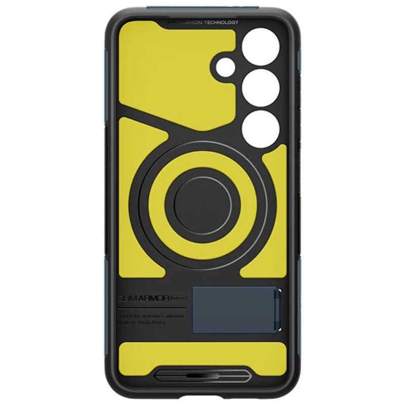 Spigen Slim Armor Magfit Fitted Hard Shell Case for Galaxy S24+ (Plus) - Metal Slate