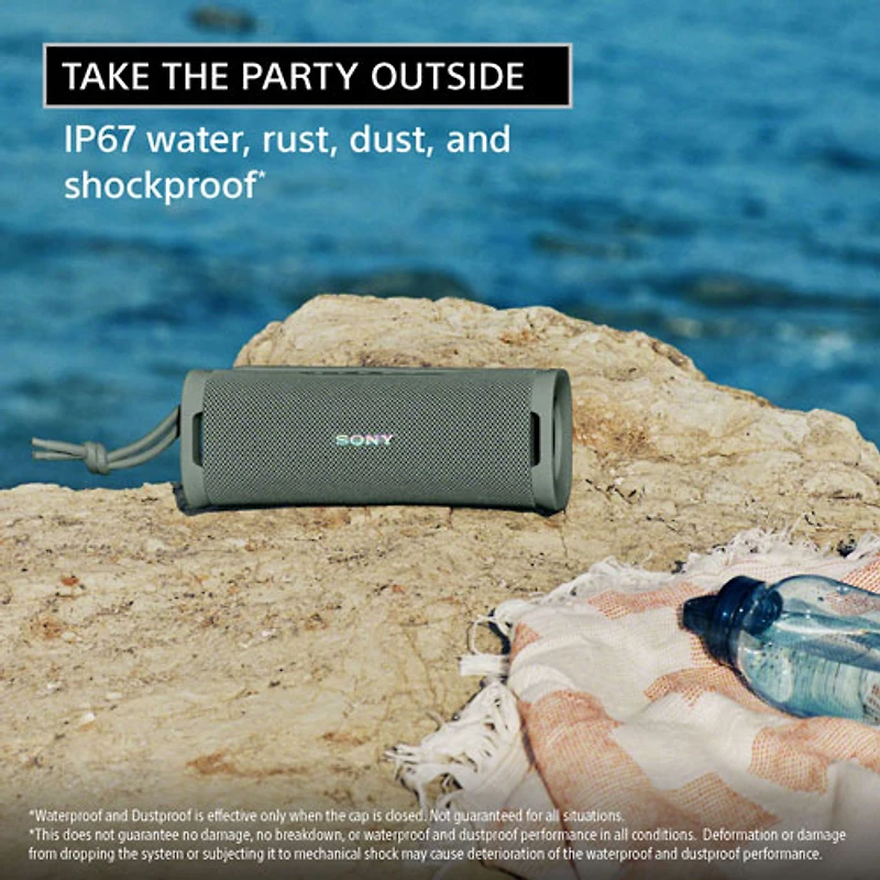 Sony ULT FIELD 1 Waterproof Bluetooth Wireless Speaker - Off White