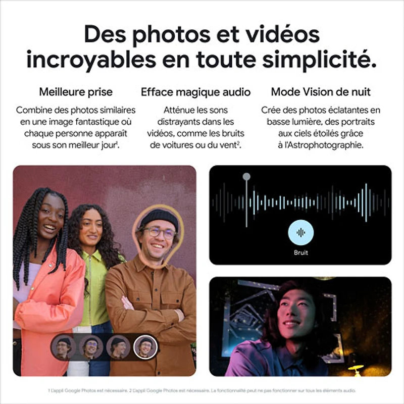 Pixel 8a de 128 Go de Google offert par TELUS - Baie - Financement mensuel