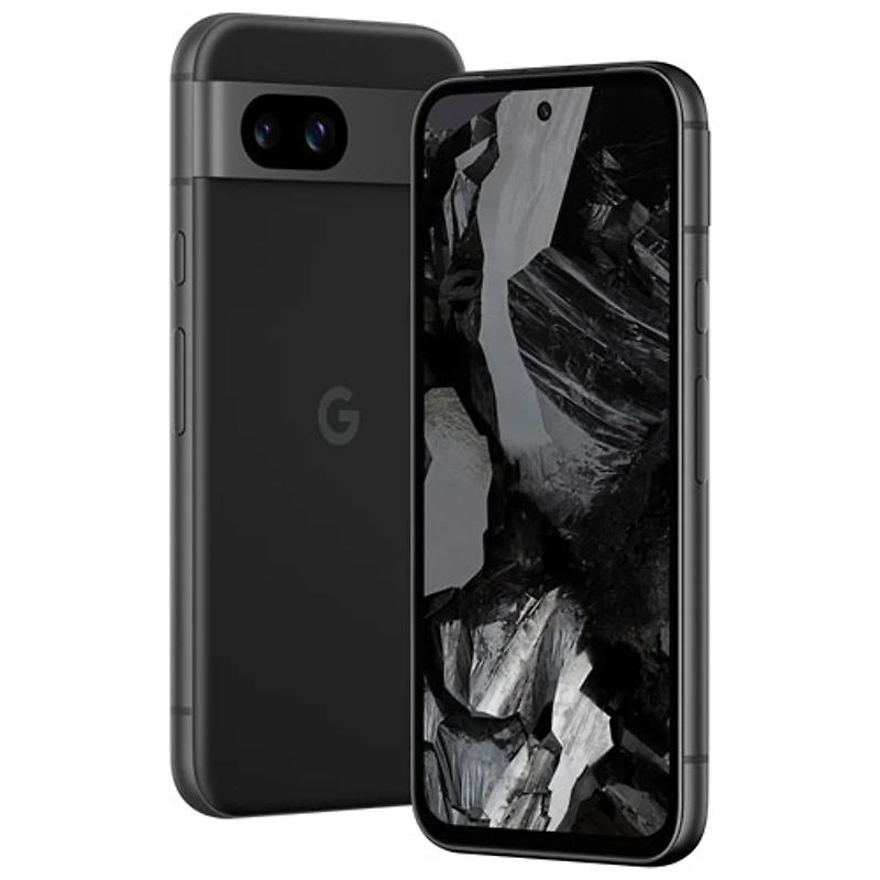 Pixel 8a de 128 Go de Google offert par TELUS - Noir volcanique - Financement mensuel