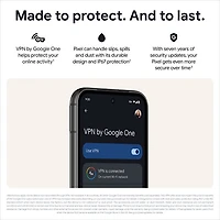 Pixel 8a de 128 Go de Google offert par TELUS - Noir volcanique - Financement mensuel