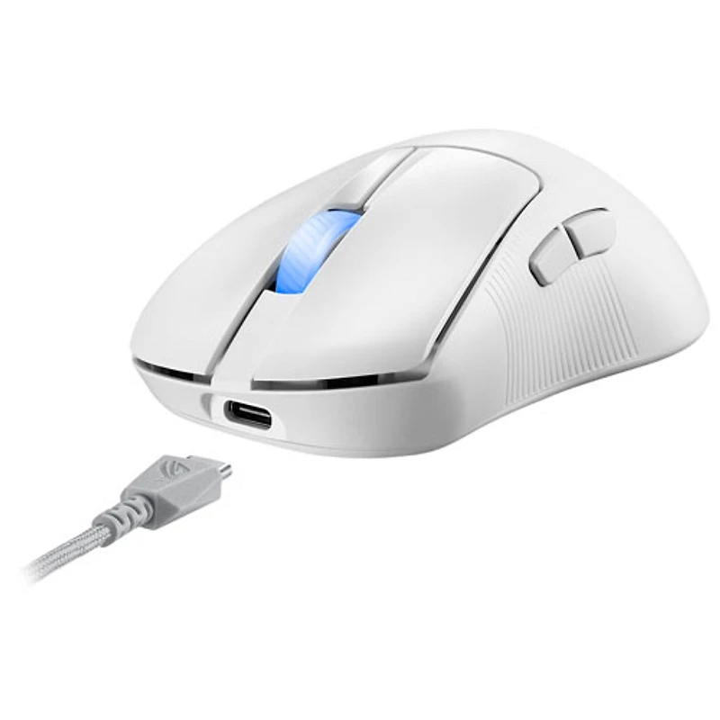 ASUS ROG Keris II WL Ace 42000 DPI Wireless Optical Gaming Mouse - White