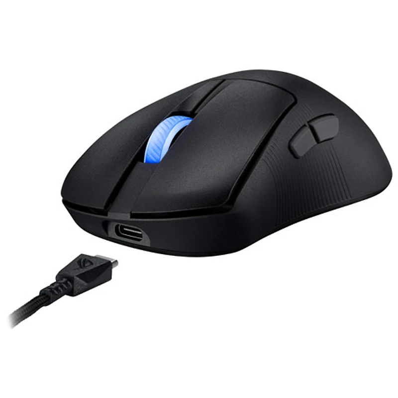 Souris de jeu optique sans fil de 42 000 ppp ROG Keris II WL Ace d'ASUS - Noir