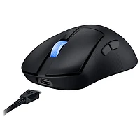 Souris de jeu optique sans fil de 42 000 ppp ROG Keris II WL Ace d'ASUS - Noir