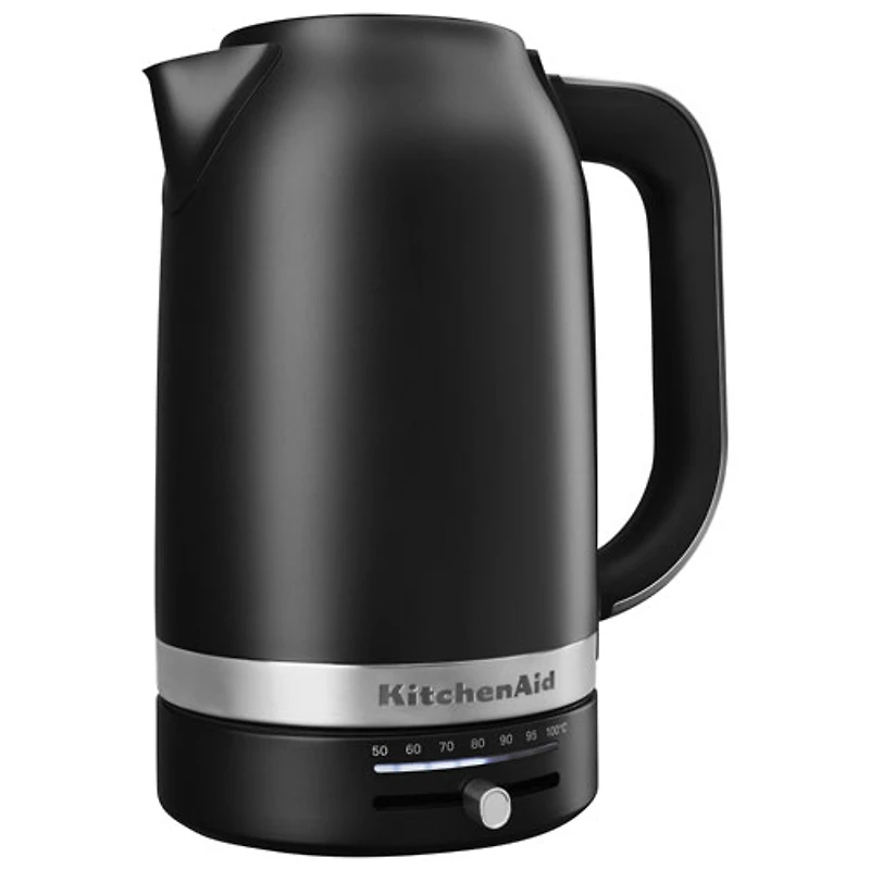 Bouilloire électrique programmable de KitchenAid - 1,7 l - Noir mat