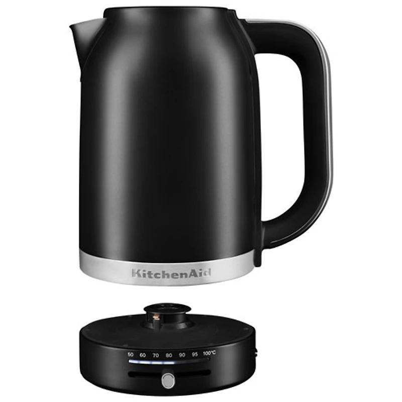 Bouilloire électrique programmable de KitchenAid - 1,7 l - Noir mat
