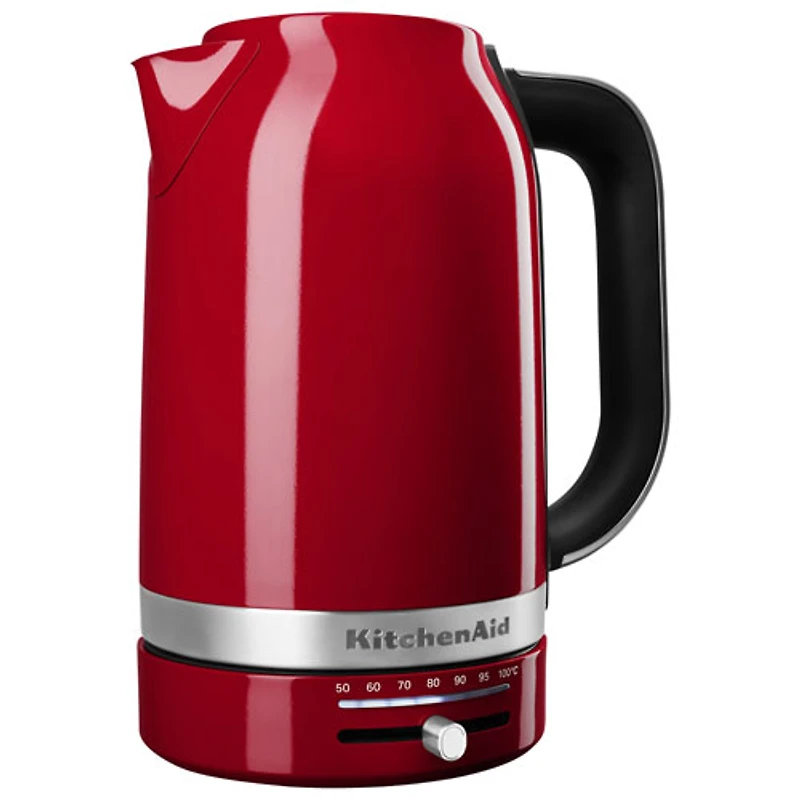 Bouilloire électrique programmable de KitchenAid - 1,7 l - Rouge empire