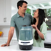 Stérilisateur et séchoir pour biberons Bottle Washer Pro de Baby Brezza - Blanc/Noir