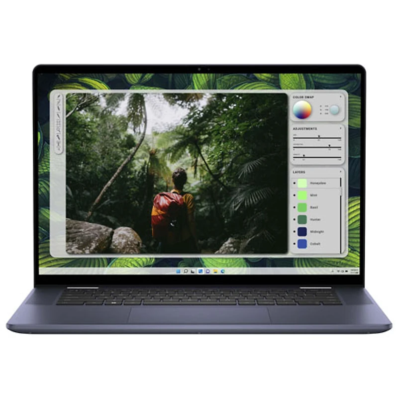Portable à écran tactile de 16 po Inspiron de Dell - Platine (Core Ultra 7 155H d'Intel/RAM 16 Go/SSD 1 To/Windows 11 Home)