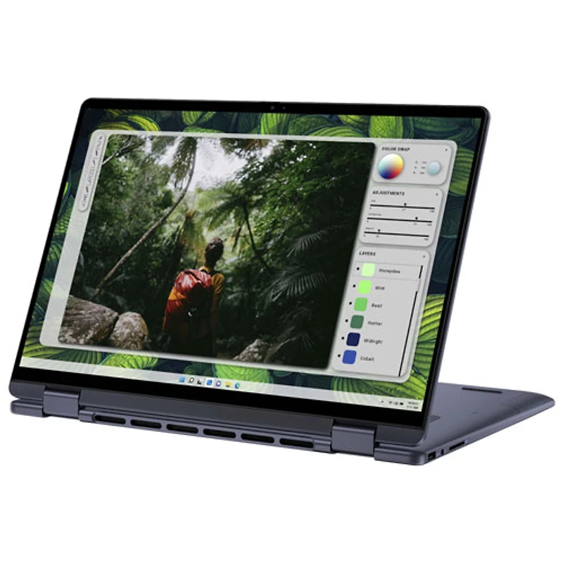 Portable à écran tactile de 16 po Inspiron de Dell - Platine (Core Ultra 7 155H d'Intel/RAM 16 Go/SSD 1 To/Windows 11 Home)