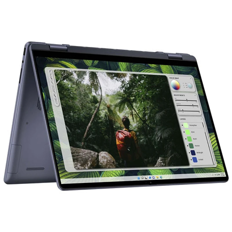Portable à écran tactile de 16 po Inspiron de Dell - Platine (Core Ultra 7 155H d'Intel/RAM 16 Go/SSD 1 To/Windows 11 Home)