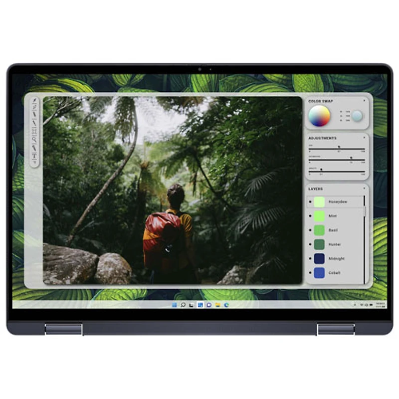Portable à écran tactile de 16 po Inspiron de Dell - Platine (Core Ultra 7 155H d'Intel/RAM 16 Go/SSD 1 To/Windows 11 Home)