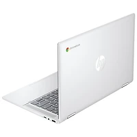 Chromebook de 14 po x360 de HP avec 3 mois de forfait Google AI Pro - Argent glacier (N100 série N d'Intel/128 Go/RAM 4 Go/ChromeOS)
