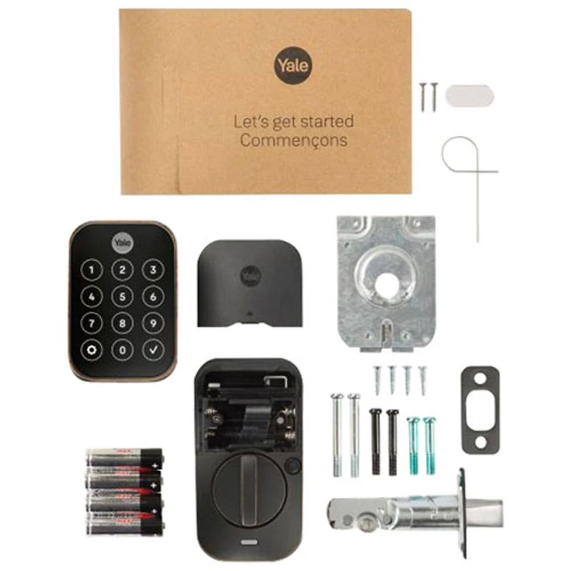 Serrure intelligente Bluetooth Assure Lock 2 Touch avec pavé biométrique de Yale