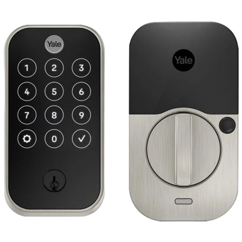 Serrure intelligente Bluetooth Assure Lock 2 Touch avec clé et pavé biométrique de Yale
