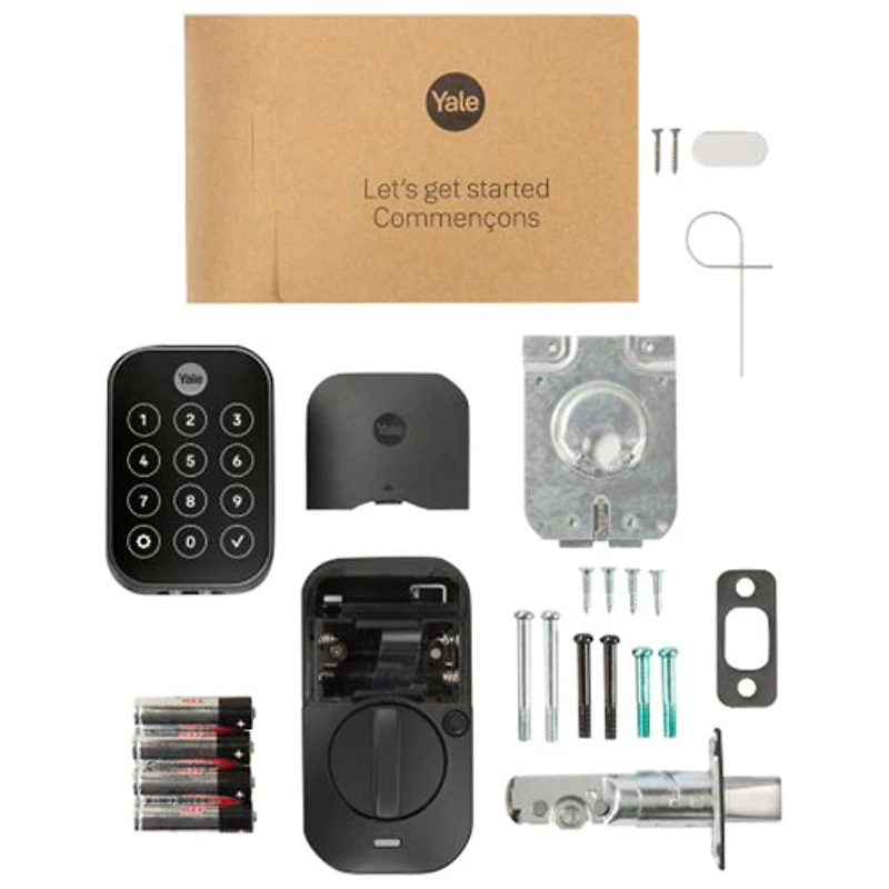 Yale Assure Lock 2 Touch Bluetooth Smart Lock with Biometric Keypad - Black