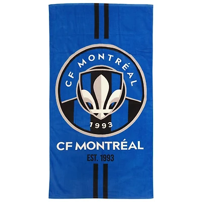 Serviette de plage surdimensionnée de la MLS - 34 x 63 po - CF Montreal