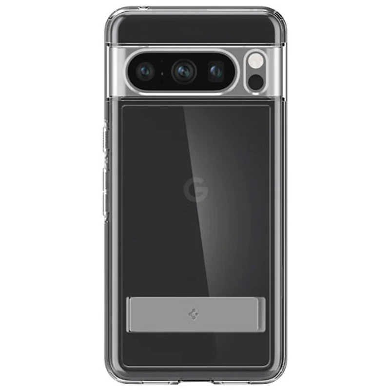 Spigen Slim Armor Essential S Fitted Hard Shell Case for Pixel 8 Pro - Crystal Clear