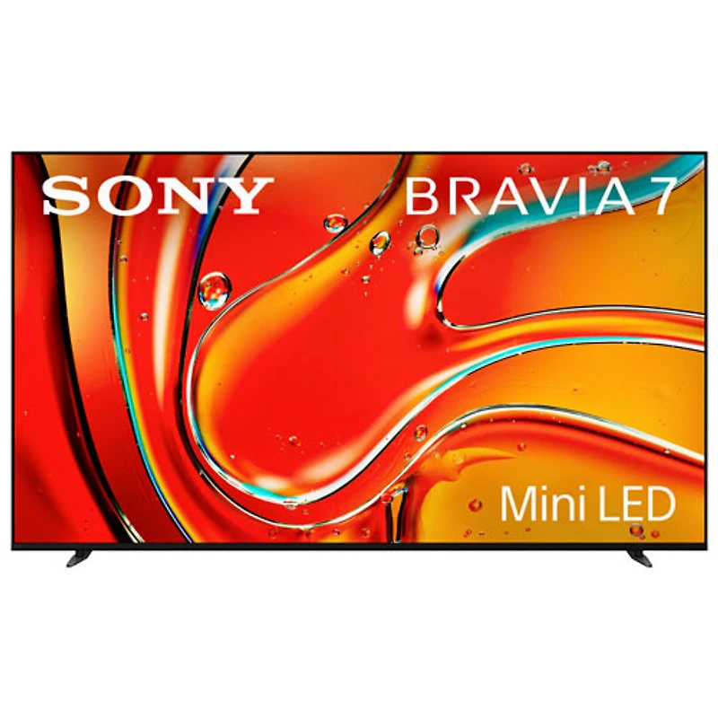 Téléviseur intelligent Google HDR mini-DEL UHD 4K de 75 po Bravia 7 série XR70 de Sony (K75XR70B) - 2024 - Exclusivité de Best Buy