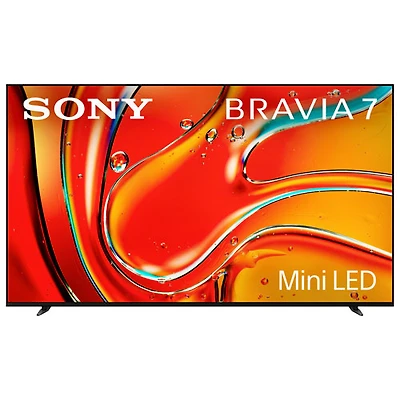Sony Bravia 7 75" XR70 Series 4K UHD HDR Mini LED QLED Smart Google TV (K75XR70B) - 2024 - Only at Best Buy