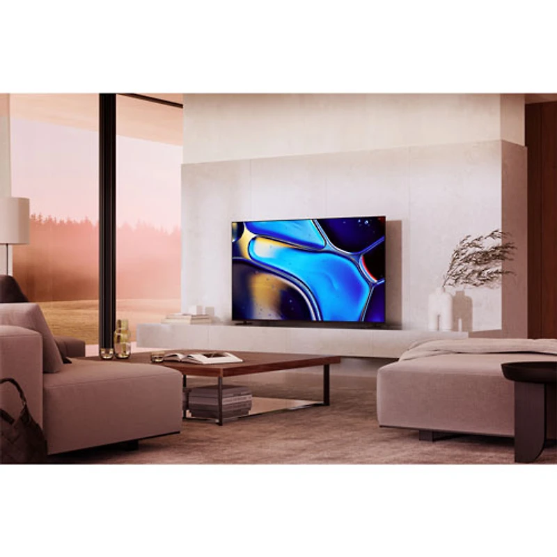 Téléviseur intelligent Google HDR DELO UHD 4K de 55 po Bravia 8 série XR80 de Sony (K55XR80B) - 2024