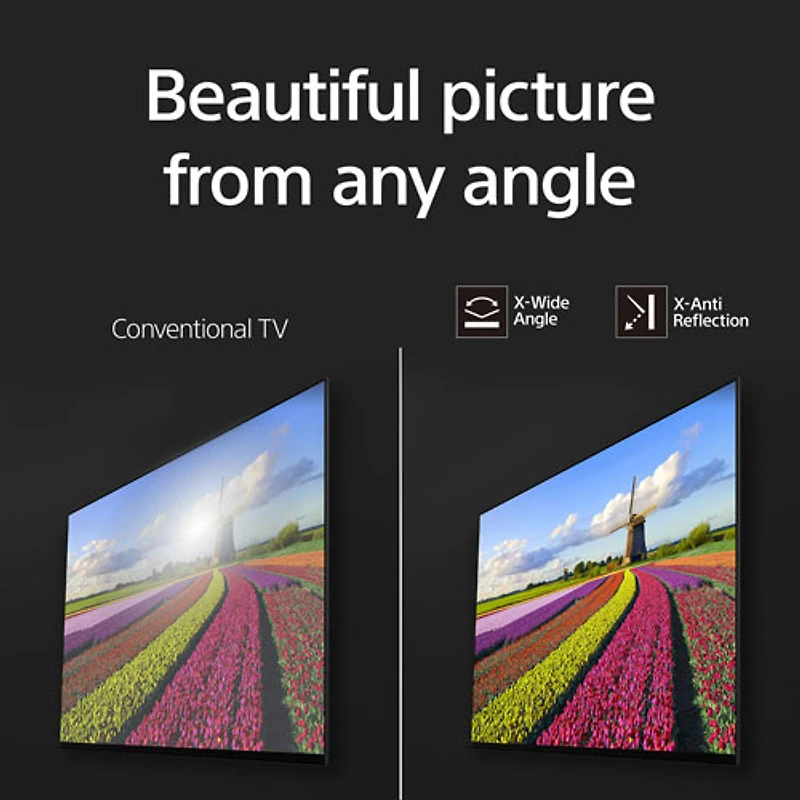 Téléviseur intelligent Google HDR mini-DEL UHD 4K de 75 po Bravia 9 série XR90 de Sony (K75XR90B) - 2024
