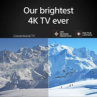 Téléviseur intelligent Google HDR mini-DEL UHD 4K de 65 po Bravia 9 série XR90 de Sony (K65XR90B) - 2024
