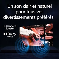 Téléviseur intelligent Google HDR DEL UHD 4K de 75 po Bravia 3 série S30B de Sony (K75S30B) - 2024