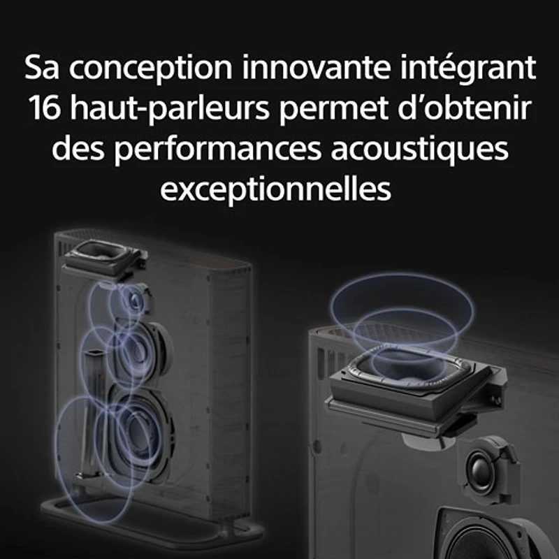 Système audio BRAVIA Theatre Quad de Sony avec 16 haut-parleurs et Dolby Atmos/DTS:X