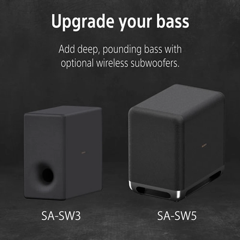 Système audio BRAVIA Theatre Quad de Sony avec 16 haut-parleurs et Dolby Atmos/DTS:X