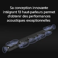 Barre de son BRAVIA Theatre Bar 9 de Sony avec 13 haut-parleurs et Dolby Atmos/DTS:X