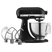 Batteur sur socle à tête inclinable de luxe de KitchenAid - 4,5 pte - 300 W - Noir mat - Exclusivité de Best Buy