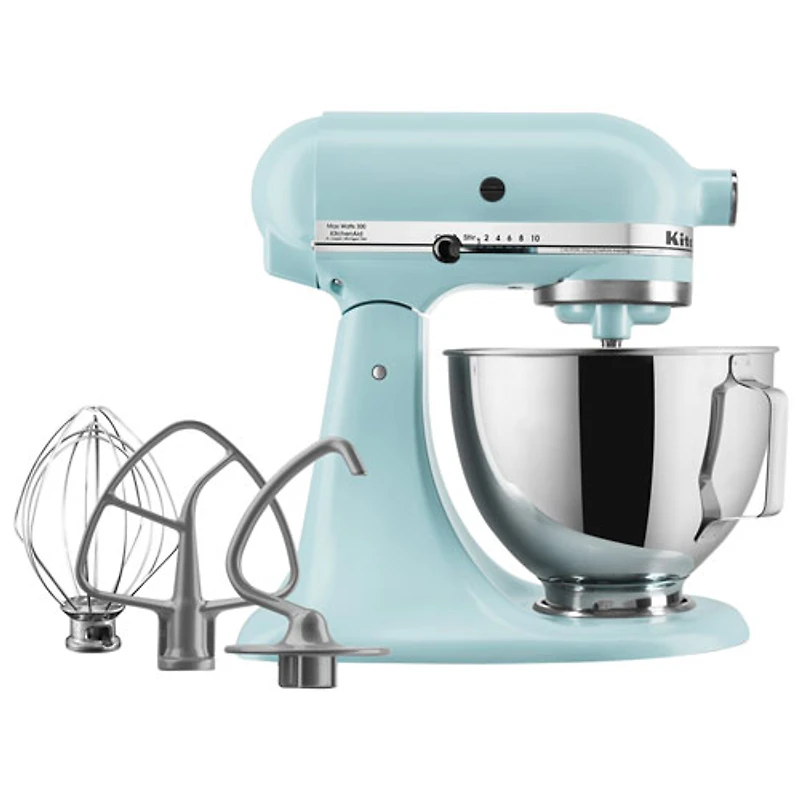 KitchenAid Deluxe Tilt-Head Stand Mixer - 4.5Qt - 300-Watt - Mineral Water Blue - Only at Best Buy