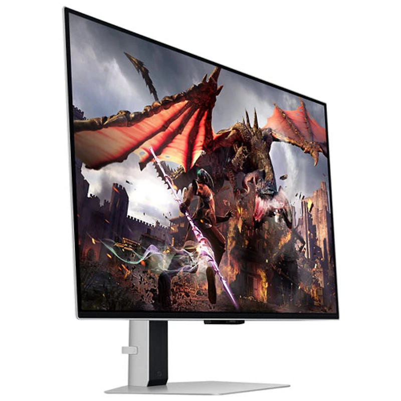 Moniteur DELO UHD 4K gàg 0,03 ms 240 Hz FreeSync/G-Sync 32 po de Samsung (LS32DG802SNXZA) - Blanc
