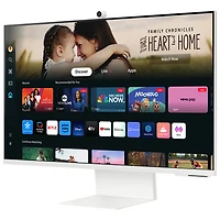 Moniteur USB-C ACL VA Ultra HD 4K 60 Hz de 32 po de Samsung avec temps de réponse de 4 ms gris à gris (LS32DM801UNXZA) - Blanc chaud