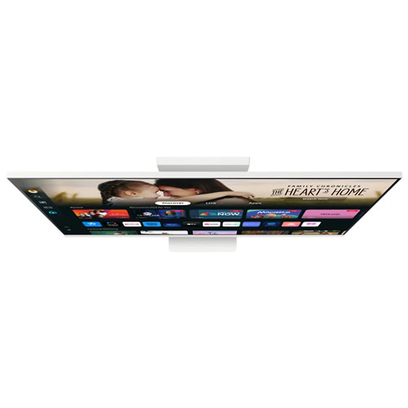 Moniteur USB-C ACL VA Ultra HD 4K 60 Hz de 32 po de Samsung avec temps de réponse de 4 ms gris à gris (LS32DM801UNXZA) - Blanc chaud