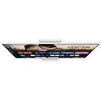 Moniteur USB-C ACL VA Ultra HD 4K 60 Hz de 32 po de Samsung avec temps de réponse de 4 ms gris à gris (LS32DM801UNXZA) - Blanc chaud