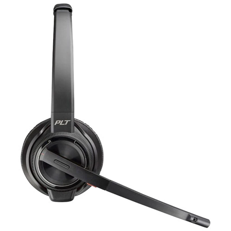 HP Poly Savi 8220 On-Ear Noise Cancelling Bluetooth Headset - Black