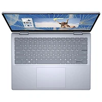 Portable 2-en-1 à écran tactile 14 po Inspiron de Dell - Bleu glacier (Core 5 120U d'Intel/RAM 16 Go/SSD 1 To/Windows 11)