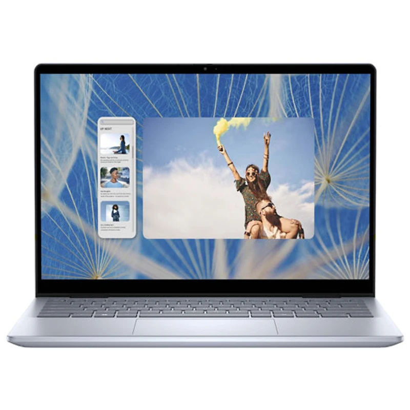 Portable 2-en-1 à écran tactile 14 po Inspiron de Dell - Bleu glacier (Core 5 120U d'Intel/RAM 16 Go/SSD 1 To/Windows 11)