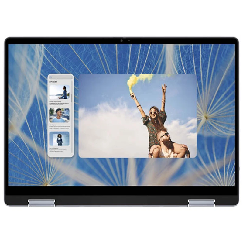 Portable 2-en-1 à écran tactile 14 po Inspiron de Dell - Bleu glacier (Core 5 120U d'Intel/RAM 16 Go/SSD 1 To/Windows 11)