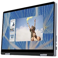 Portable 2-en-1 à écran tactile 14 po Inspiron de Dell - Bleu glacier (Core 5 120U d'Intel/RAM 16 Go/SSD 1 To/Windows 11)