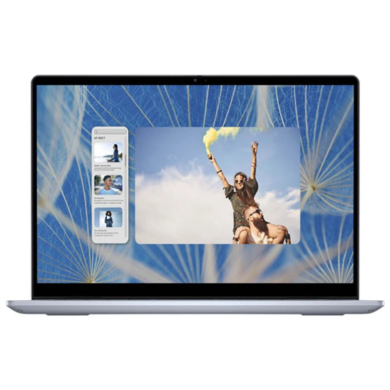 Portable 2-en-1 à écran tactile 14 po Inspiron de Dell - Bleu glacier (Core 5 120U d'Intel/RAM 16 Go/SSD 1 To/Windows 11)