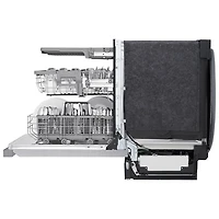 Lave-vaisselle encastrable 24 po 48 dB avec troisième panier de LG (LDPN454HT) - Acier inoxydable