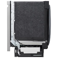 Lave-vaisselle encastrable 24 po 48 dB avec troisième panier de LG (LDPN454HT) - Acier inoxydable