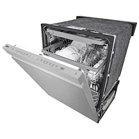 Lave-vaisselle encastrable 24 po 48 dB avec troisième panier de LG (LDPN454HT) - Acier inoxydable