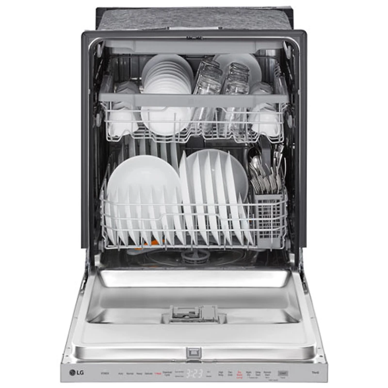 LG 24" 46dB Built-In Dishwasher with Third Rack (LDPH5554S) - Stainless Steel
